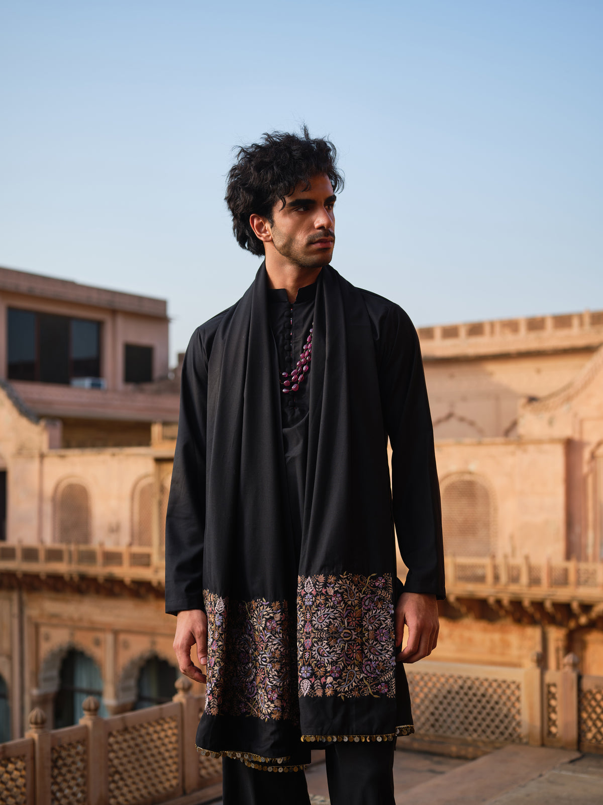 Jaisalmer Noorani Shawl Set