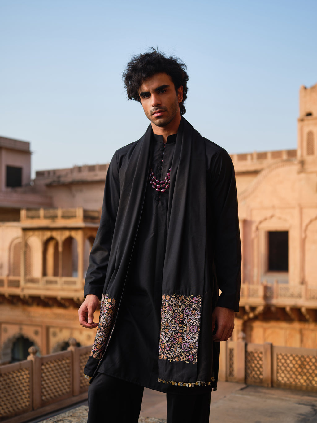 Jaisalmer Noorani Shawl Set