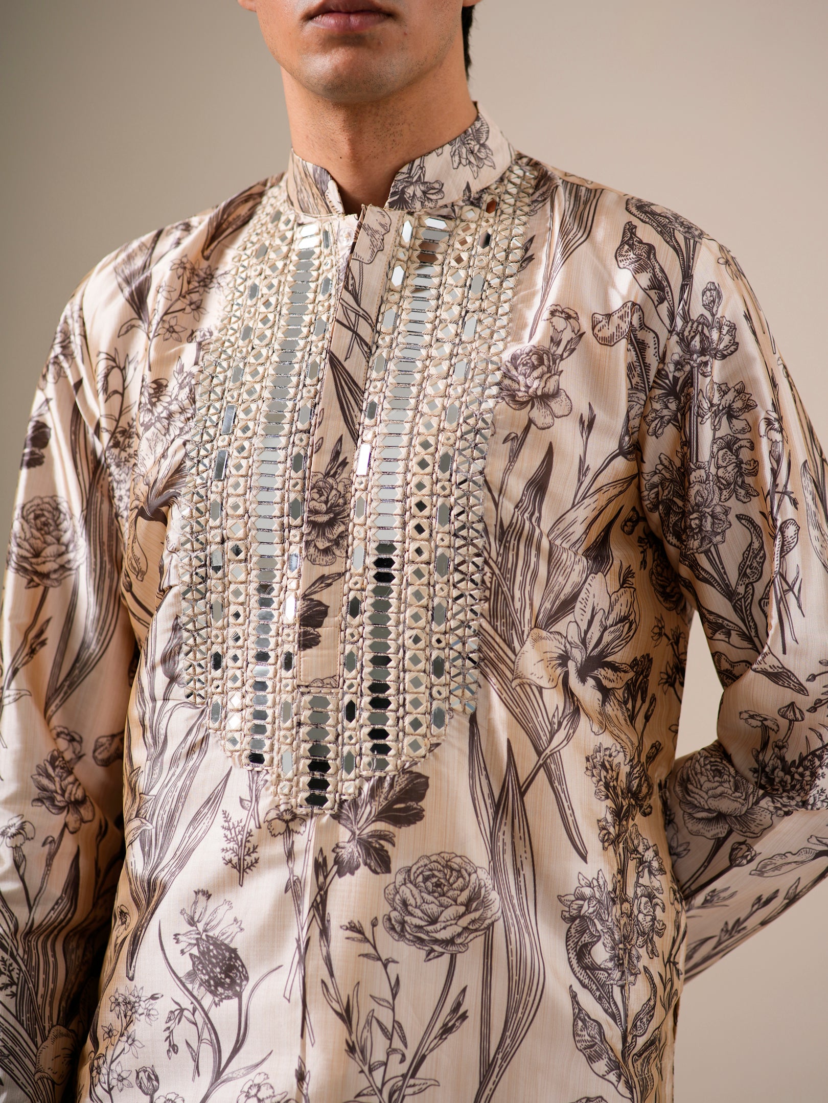 Reflections in Bloom Kurta Set