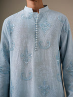 Azure Noor Kurta Set