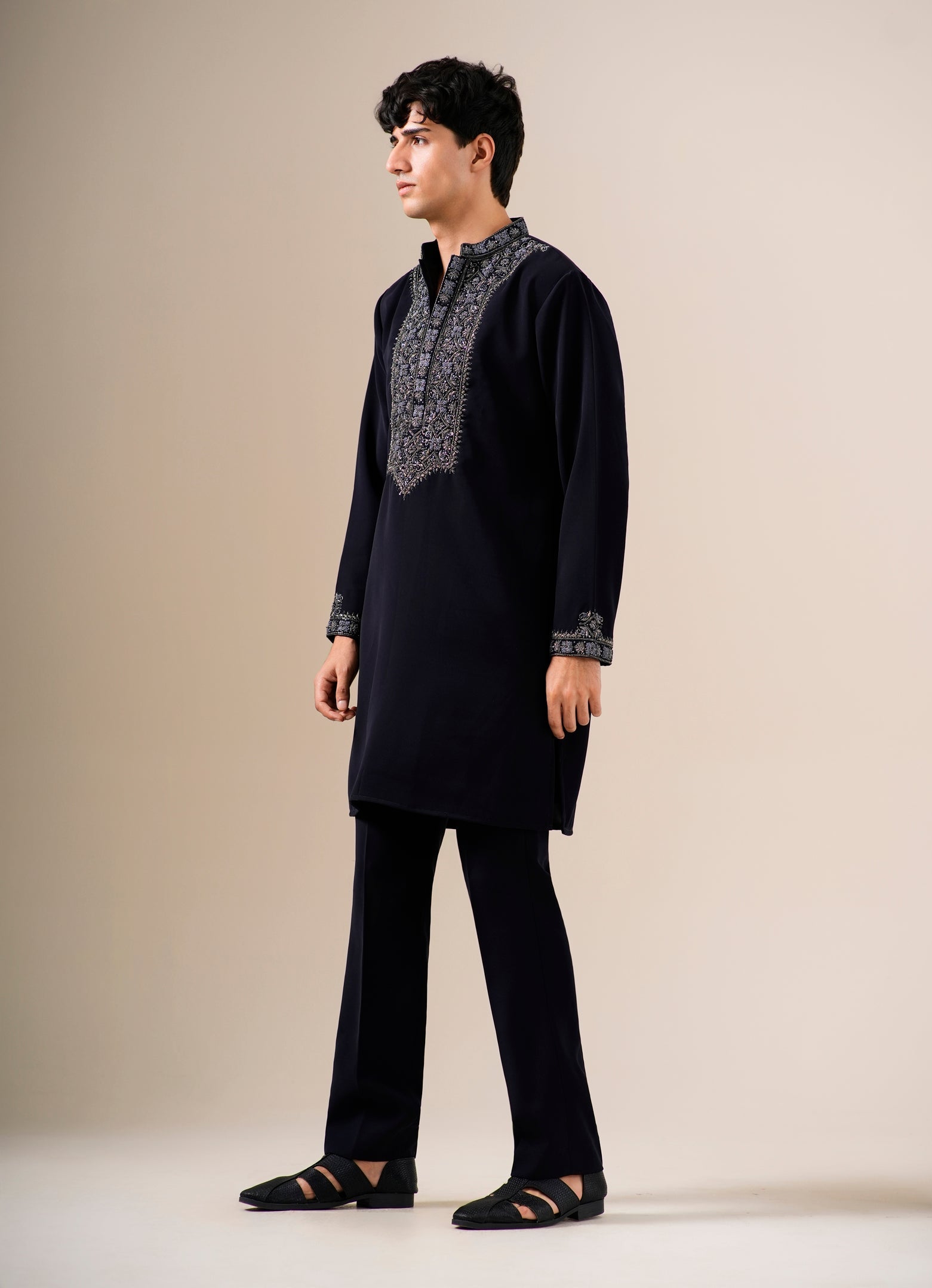 Imperial Noir Kurta Set