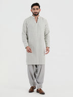 Pastel Blue Mirror Glow Kurta Set