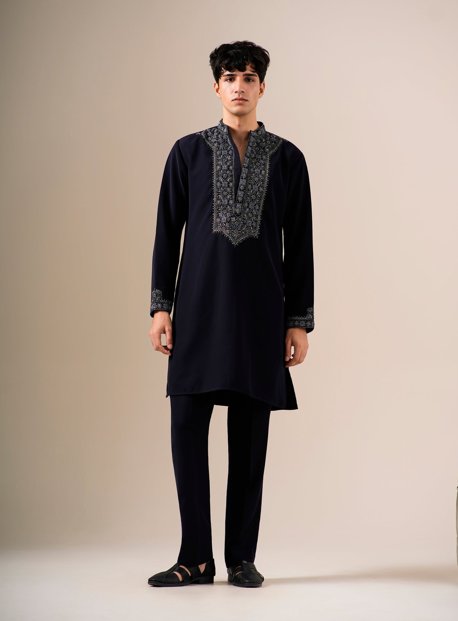 Imperial Noir Kurta Set