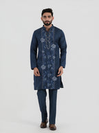 Blue Dahlia Kurta Set