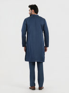Blue Dahlia Kurta Set