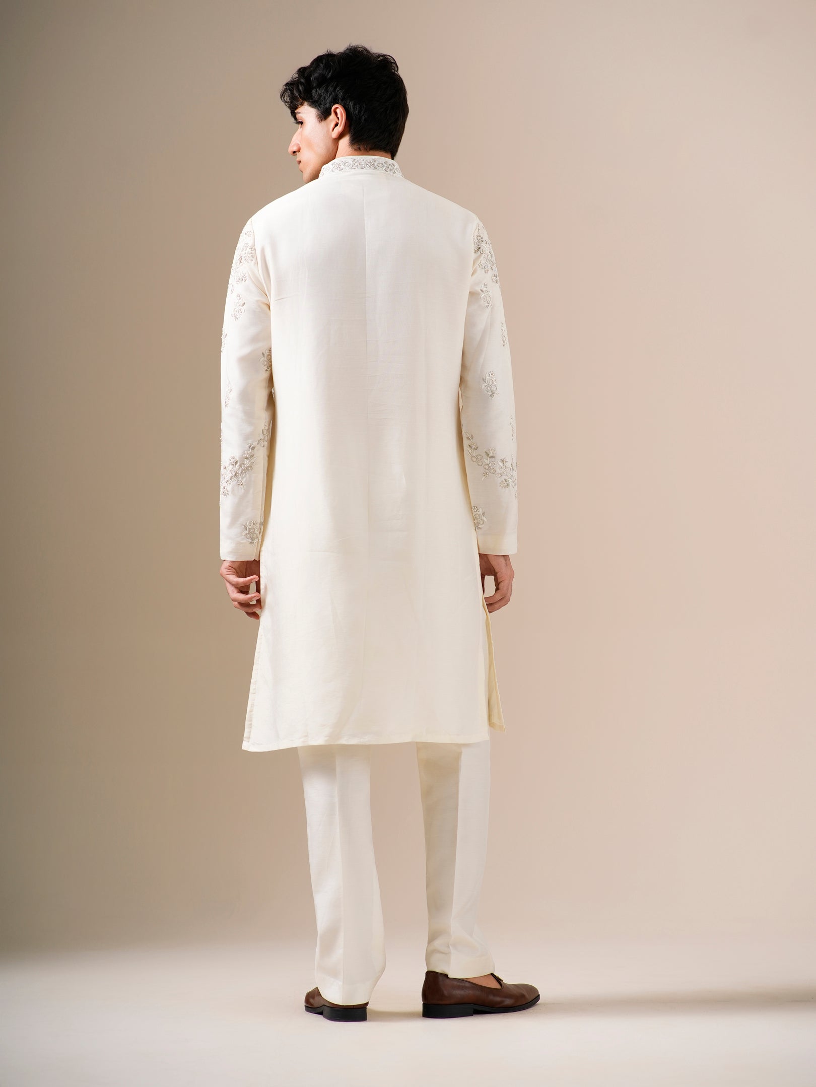 Whispering Ivory Kurta Set