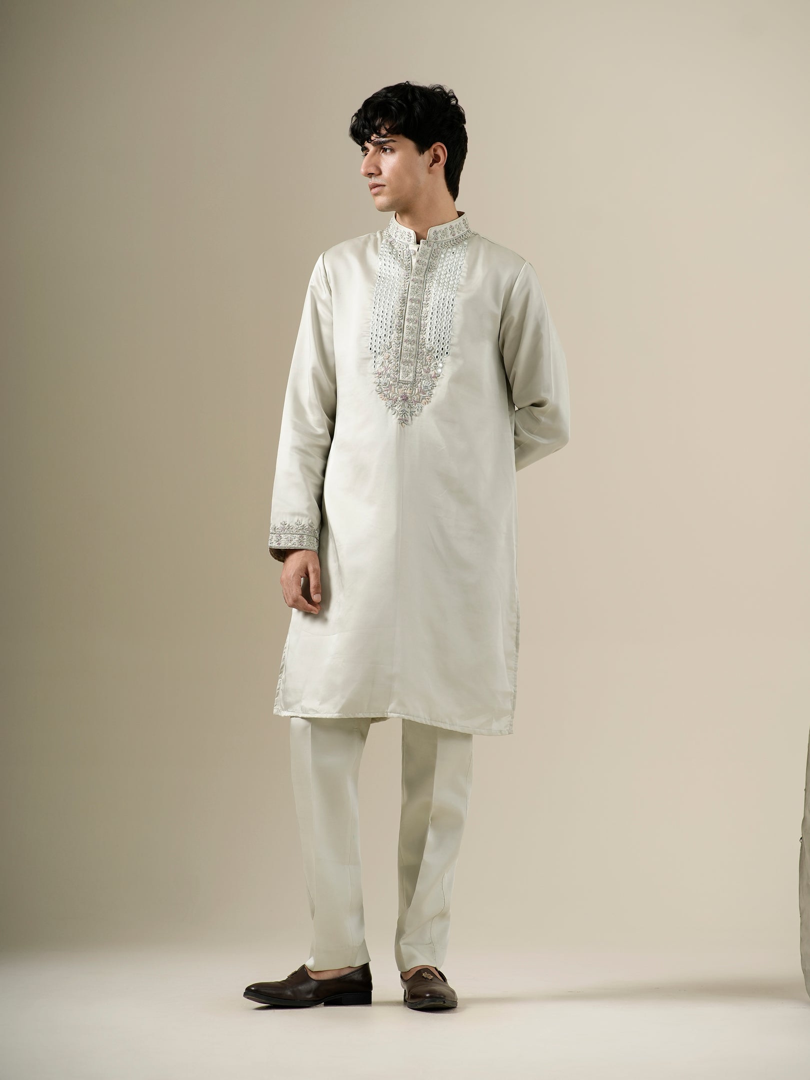 Sage Jardin Kurta Set