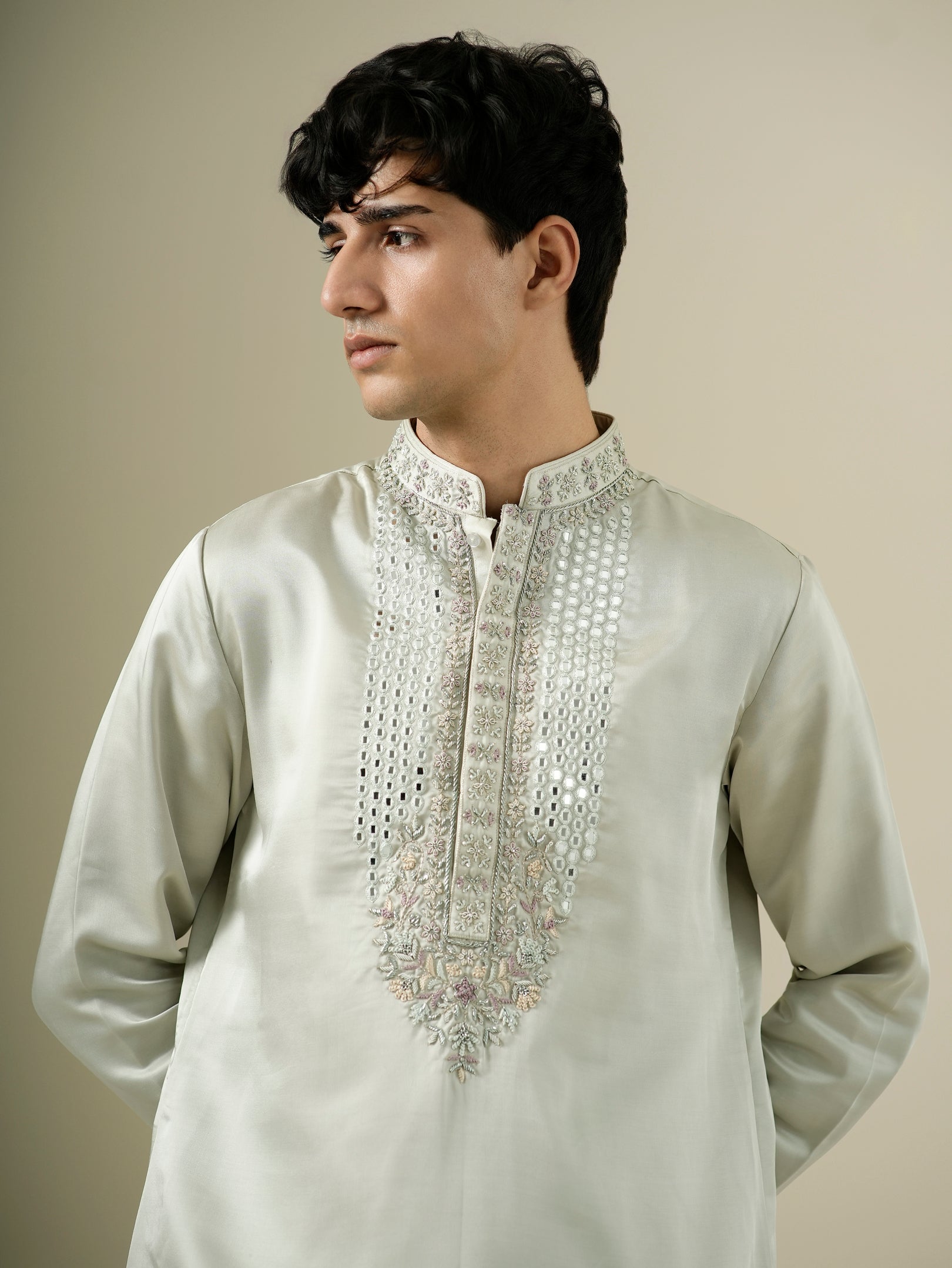 Sage Jardin Kurta Set