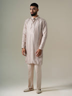 Beige Starlit Kurta Set