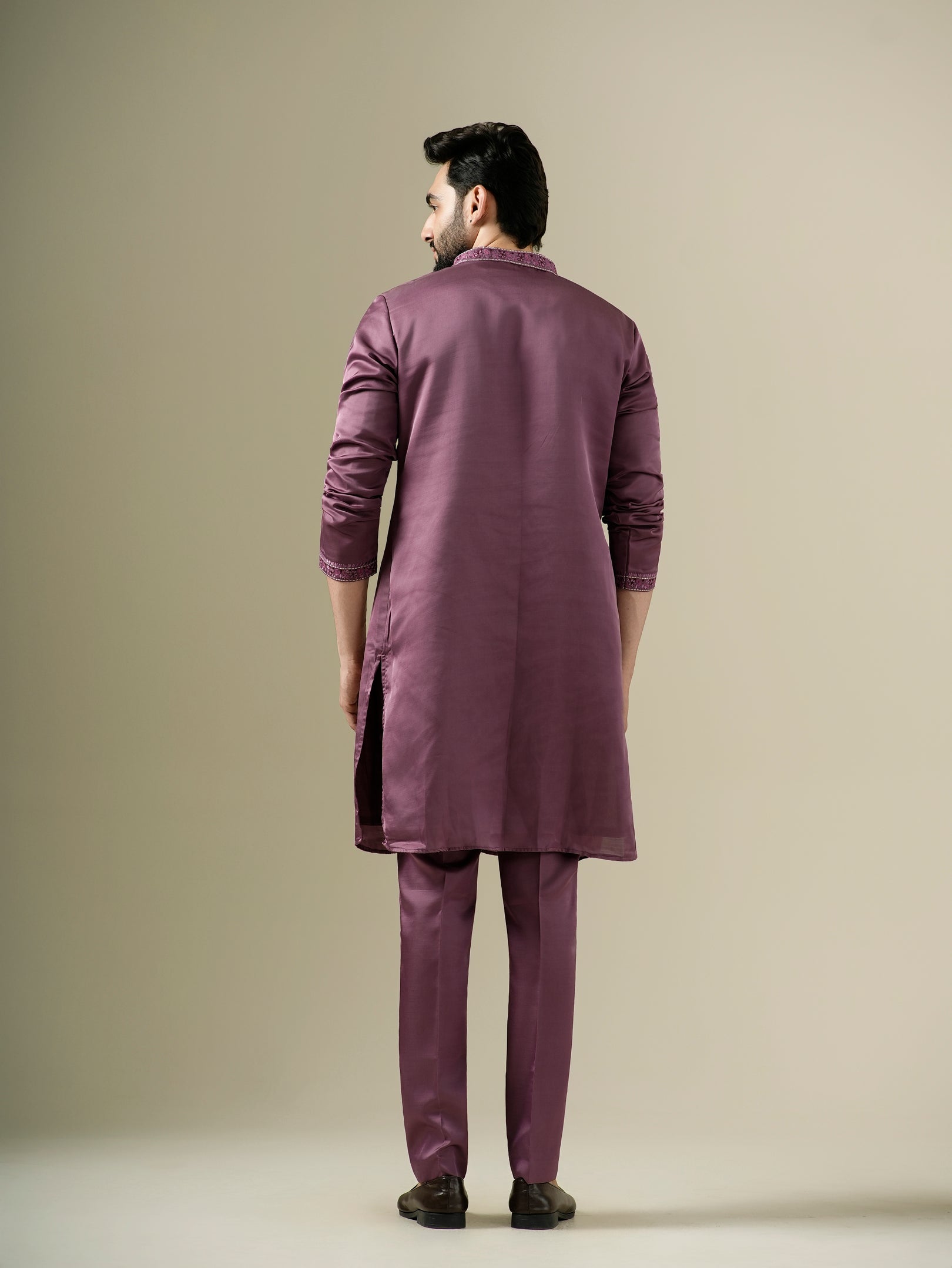 Plum Harmony Kurta Set