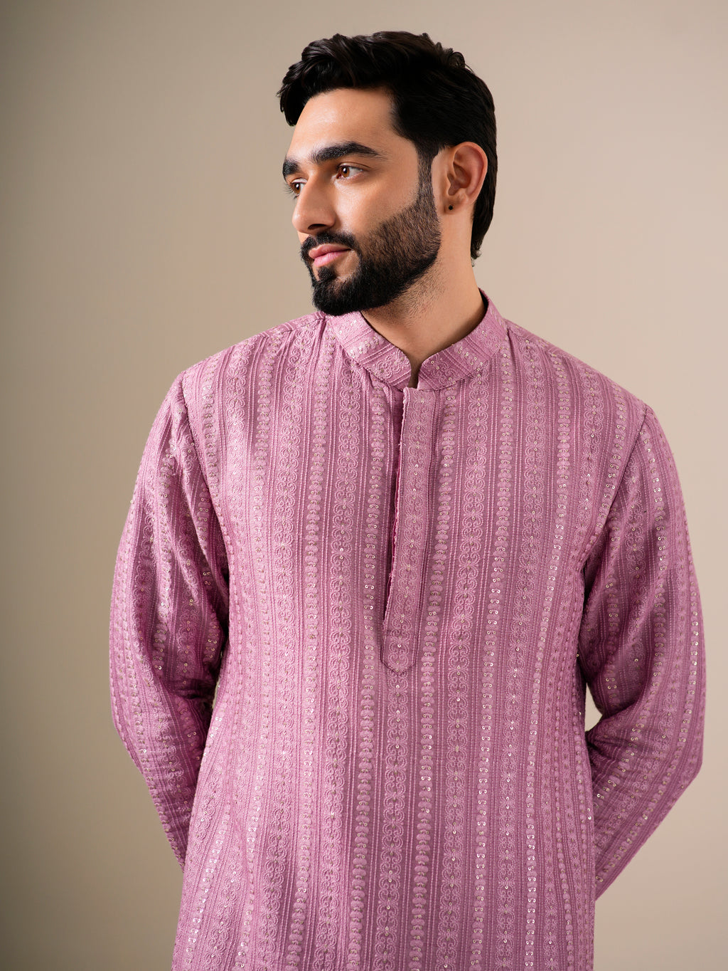Mauve Twilight Kurta Set