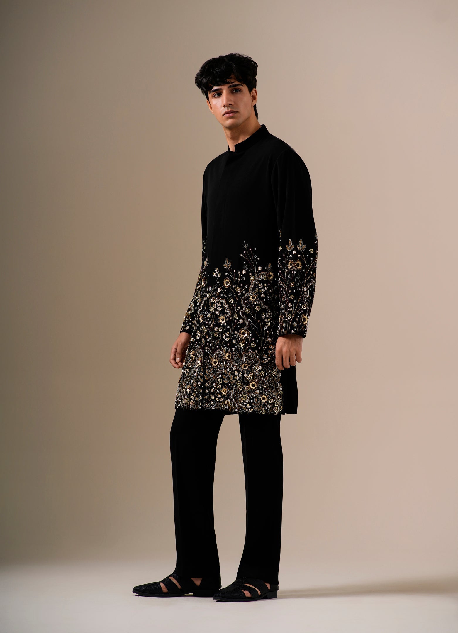 Midnight Radiance Kurta Set