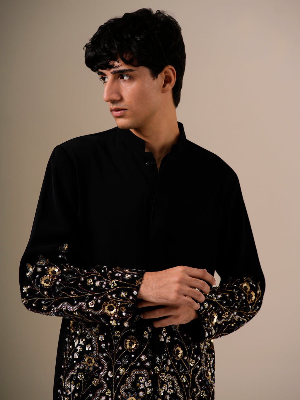 Midnight Radiance Kurta Set