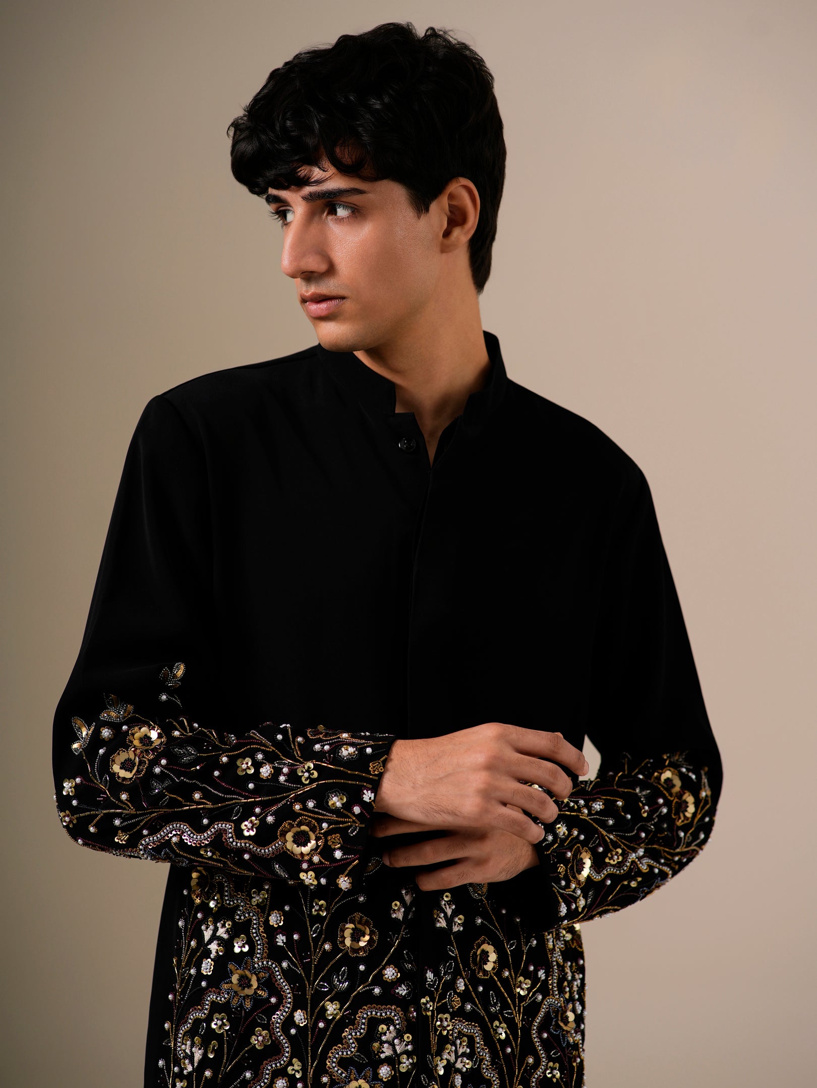 Midnight Radiance Kurta Set