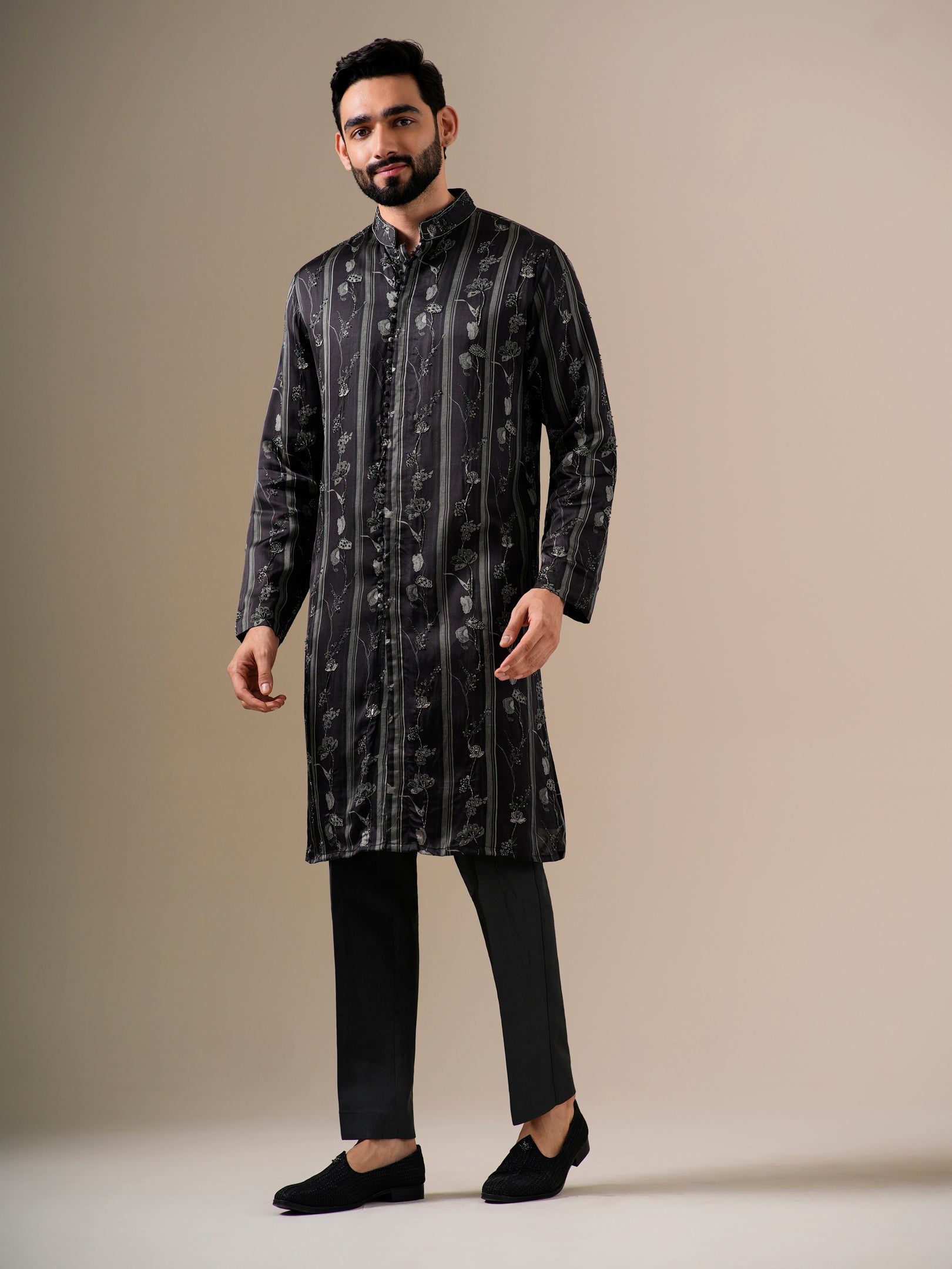 Charcoal Mist Kurta Set