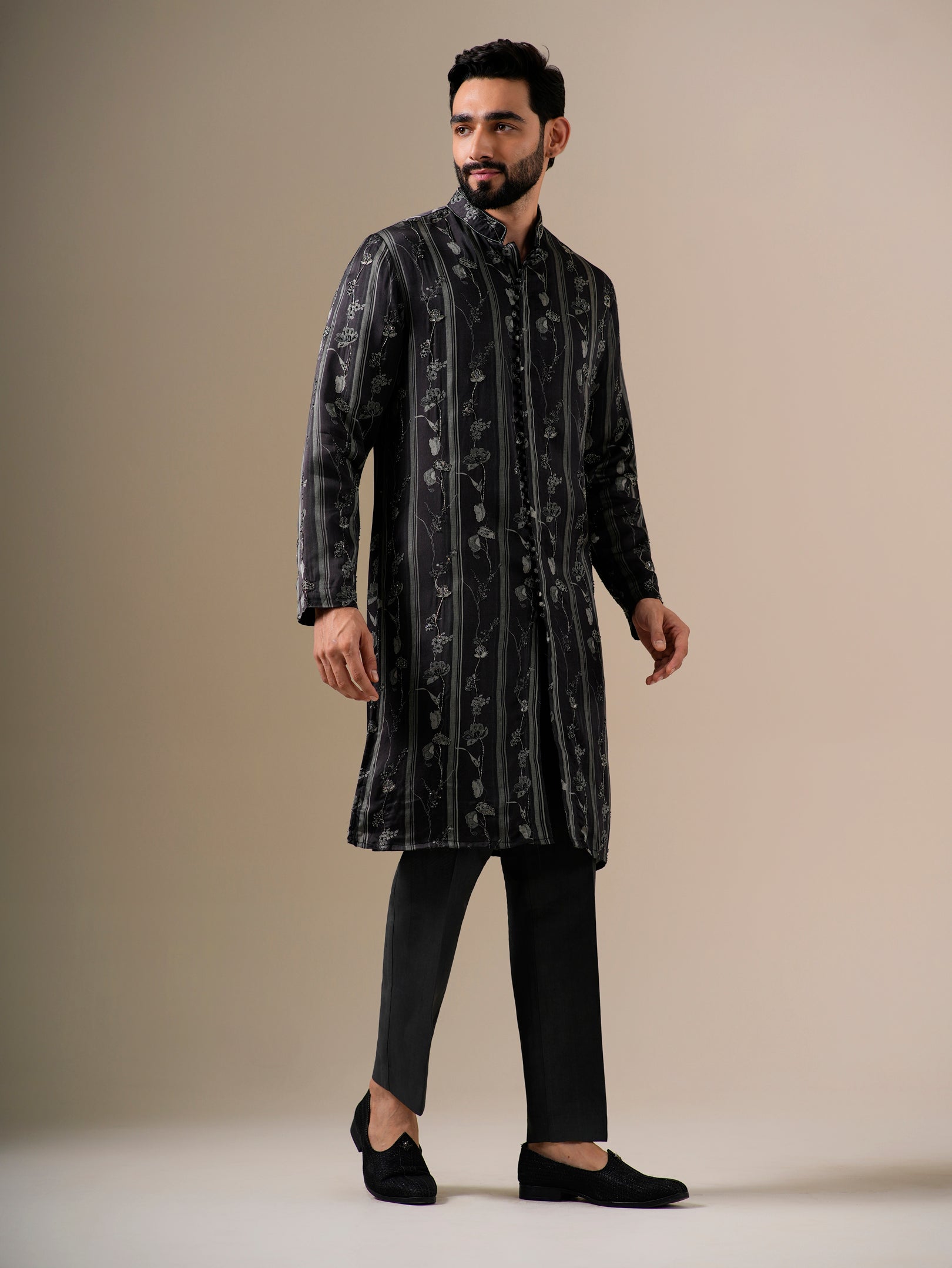 Charcoal Mist Kurta Set