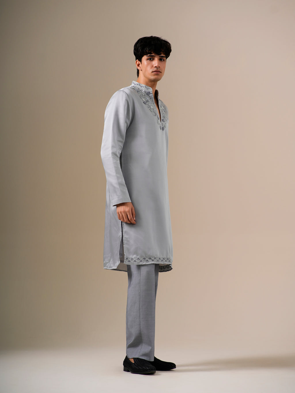 Moonstone Leaf Kurta Set