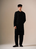 Midnight Black Patiyala Set