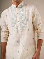 Sky Petal Kurta Set